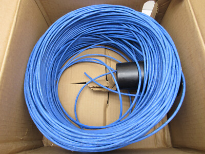 CAROL Brand 24/4P Cat5E UTP Datacom Network Cable Riser Blue Bulk