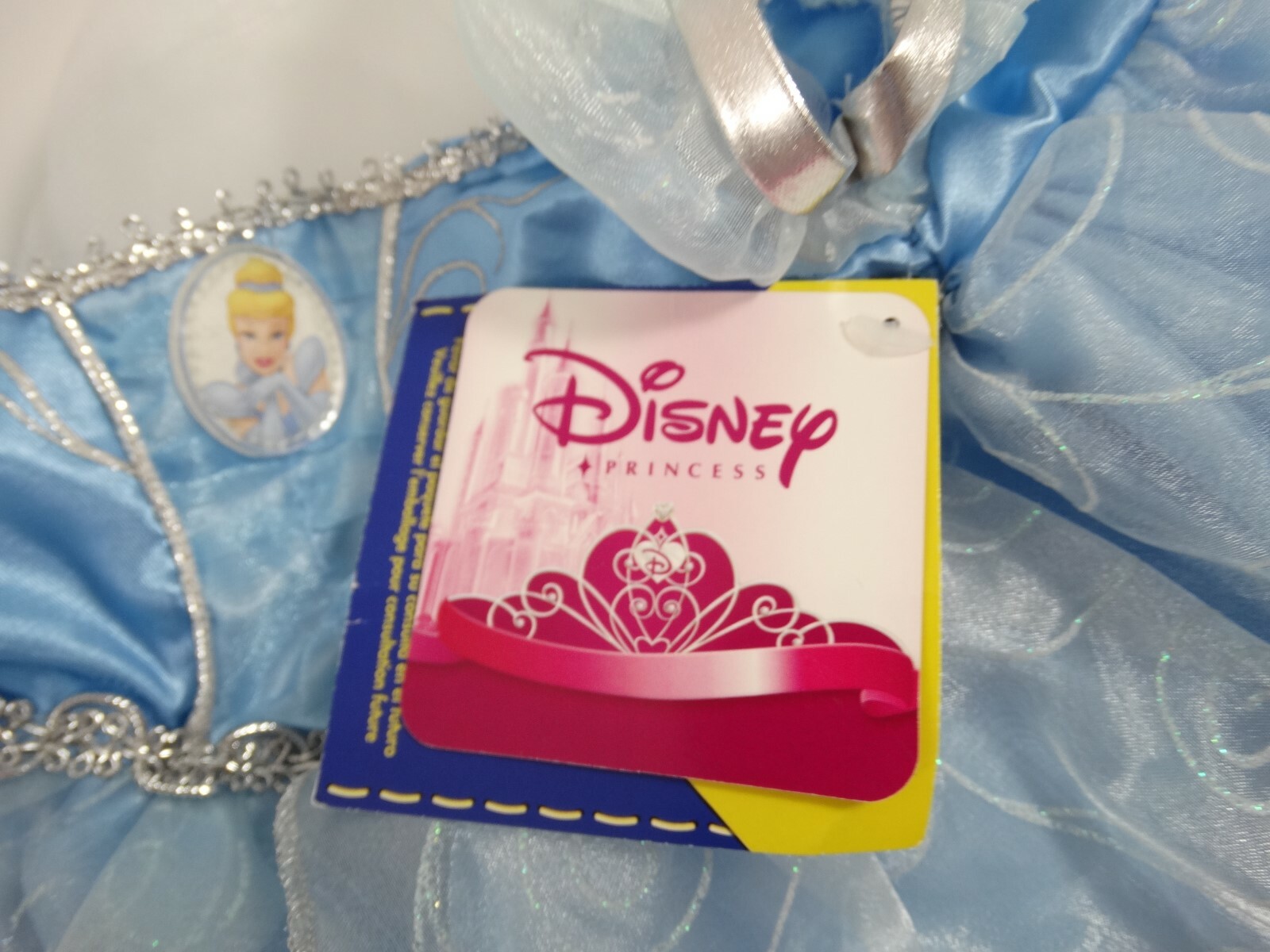 Build A Bear Disney Princess Cinderella Blue Dress w/ Tags Frozen Shirt Clothes