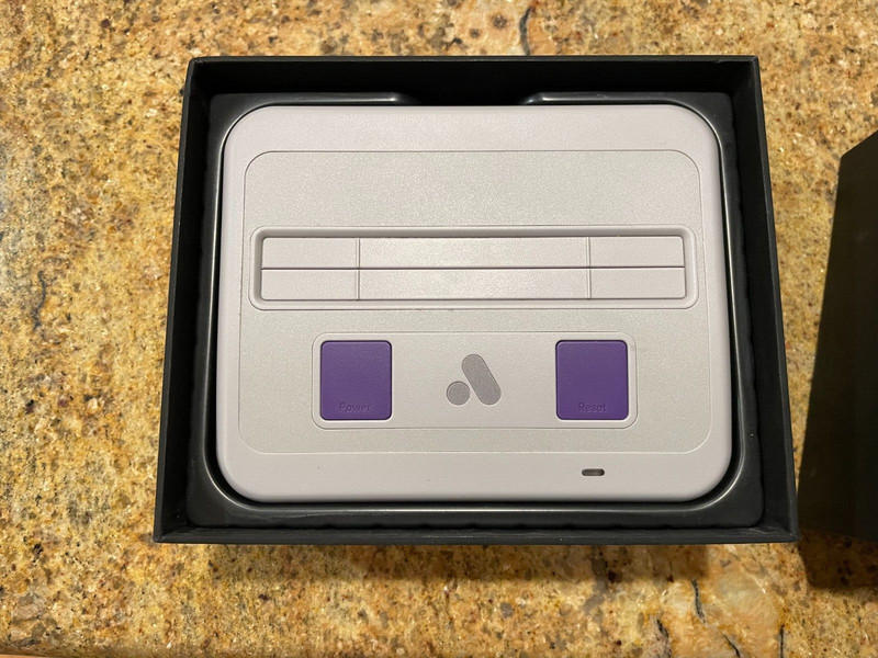 Analogue Super NT Classic SNES Edition + SD Card CIB