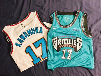 Yuki Kawamura Memphis Vancouver Grizzlies Classic Edition