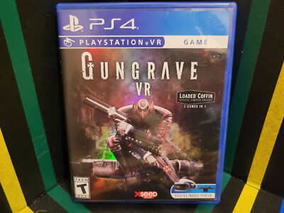 Gungrave VR Playststion 4 PS4 With Poster CIB Tested