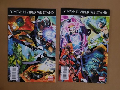 X-Men: Divided We Stand Complete 2008 Set High-Grade Marvel Lot of 2