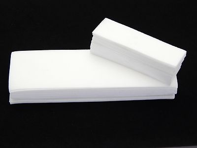 100 PCS Hair Removal Depilatory Nonwoven Epilator Wax Strip Paper Roll Waxing