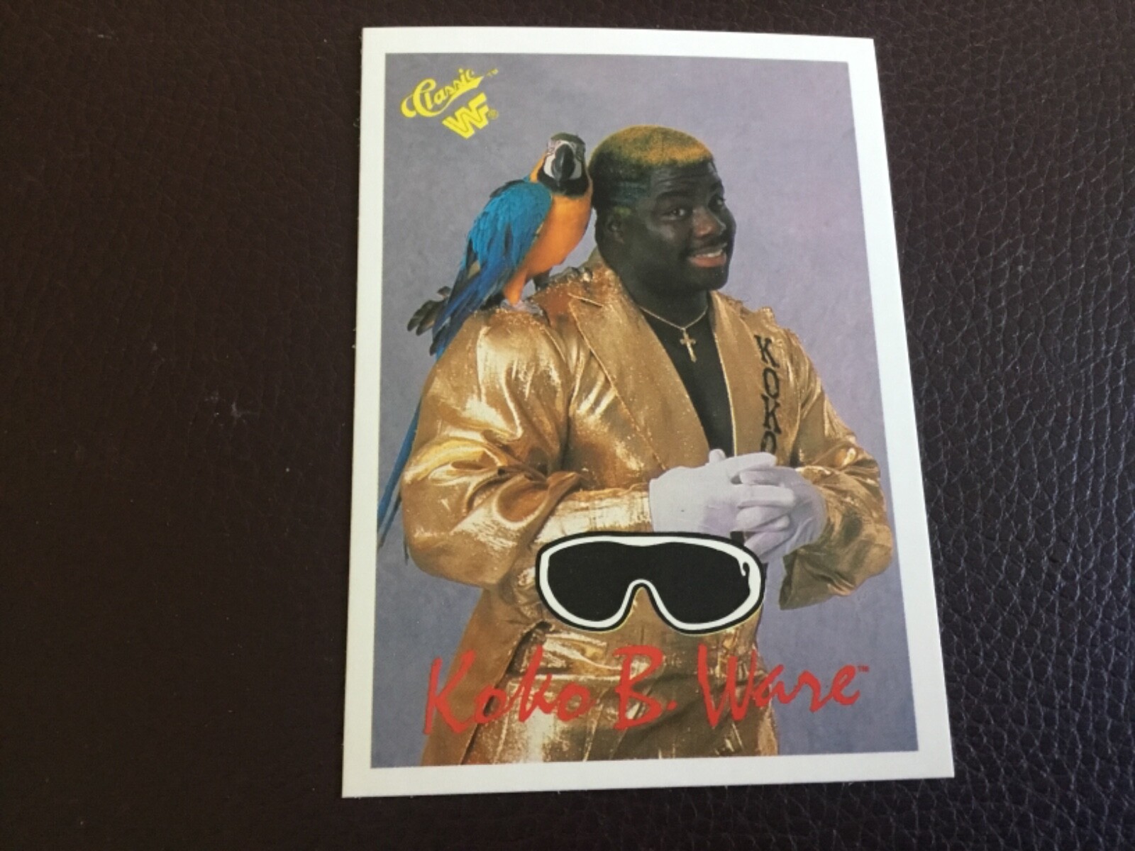 Koko B. Ware 1990 Classic WWF #29 WWE Wrestling Card with Frankie