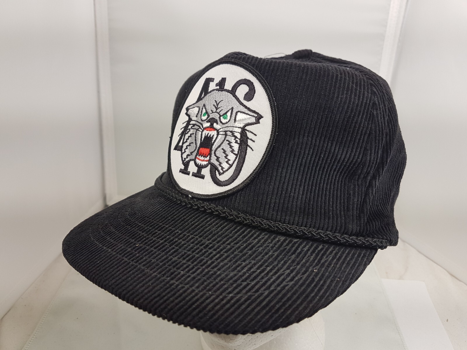Cat 416 WIldcat union? Trucker Hat Snapback Vintage 80s Cat 416 WIldcat union? Trucker Hat Snapback Vintage 80s