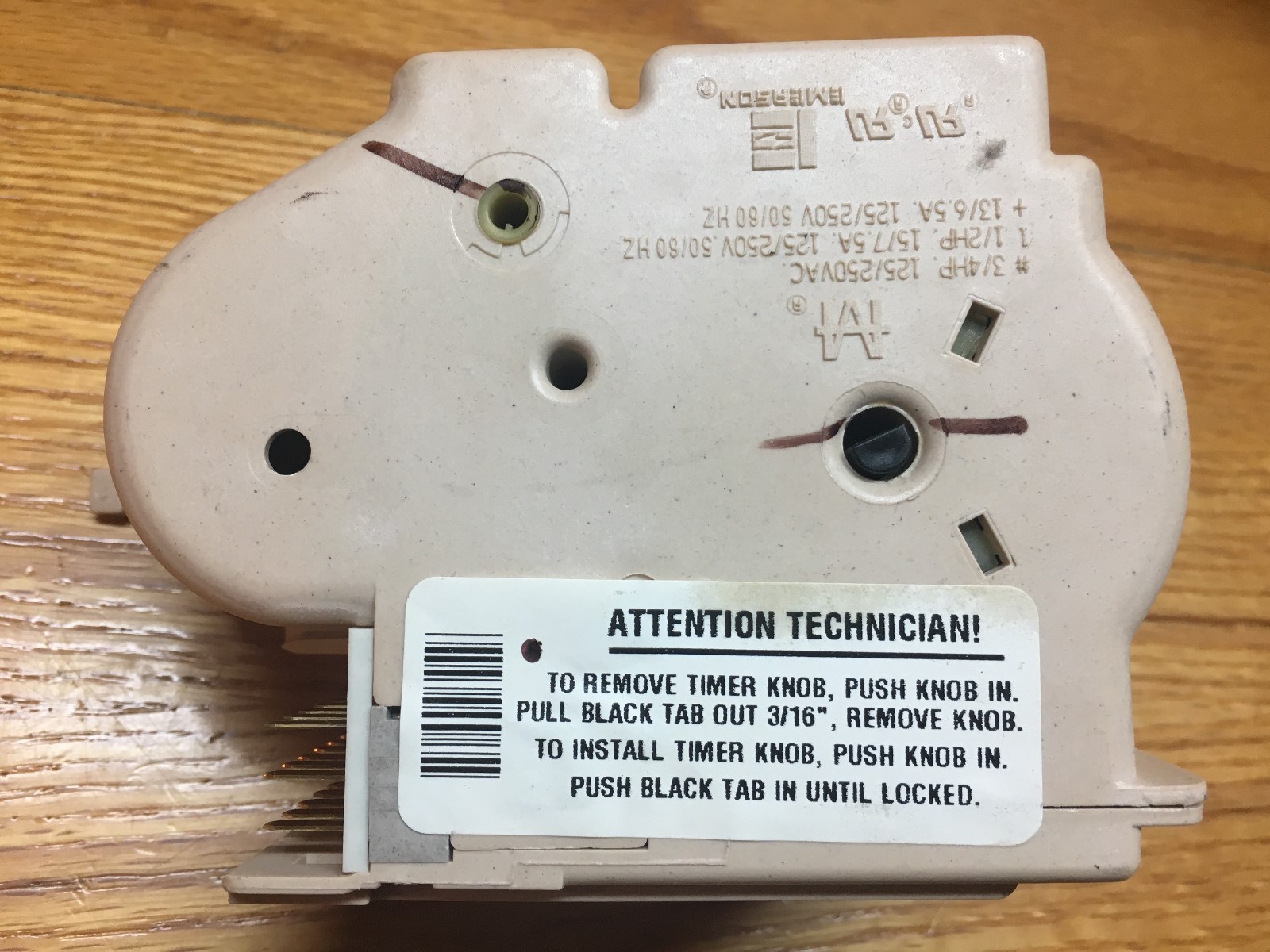 OEM Whirlpool Kenmore Inglis Washer Timer WP8557301 8557301 8557301R
