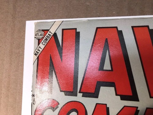 Navy Combat #5 (1956) 8.0+ W Beautiful Atlas War! Investment Grade!