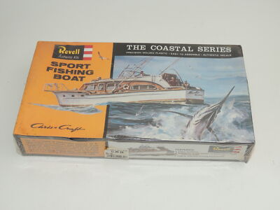 Rare Revell The Coastal Series Chris Craft Sport Fishing Boat Sealed