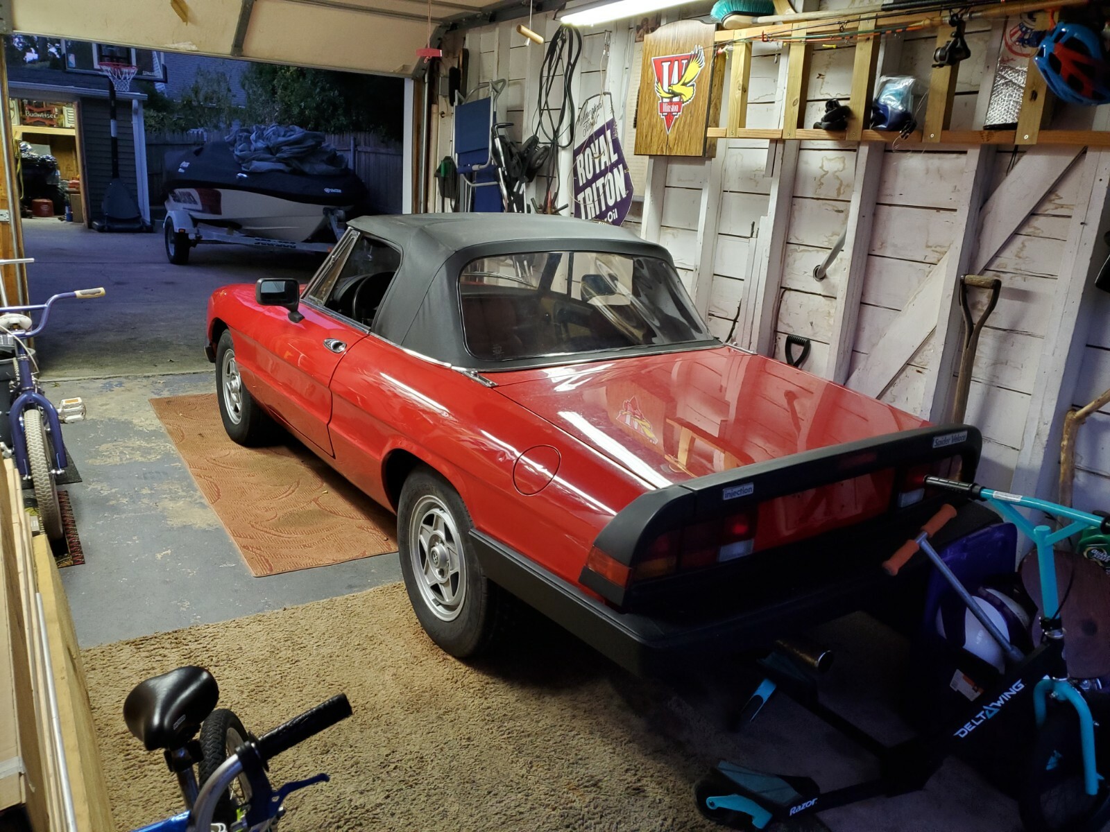 1986 Alfa Romeo Spider 1986 alta romeo spider