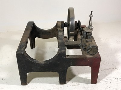 Antique Weeden Steam Engine Toy Cast Iron Platform flywheel PARTS