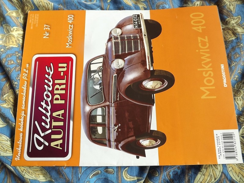 0104 Kultowe Auta Prl-U NÂ°37 Moskwicz 400