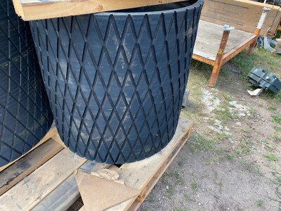 Dodge 26''W x 27''D Conveyor Drum Drive Pulley W/Herringbone Lagging