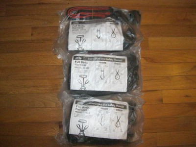 3 Tree Stand Full Body Fall Arrest Harnesses AHS Up to 300 lbs New Sealed