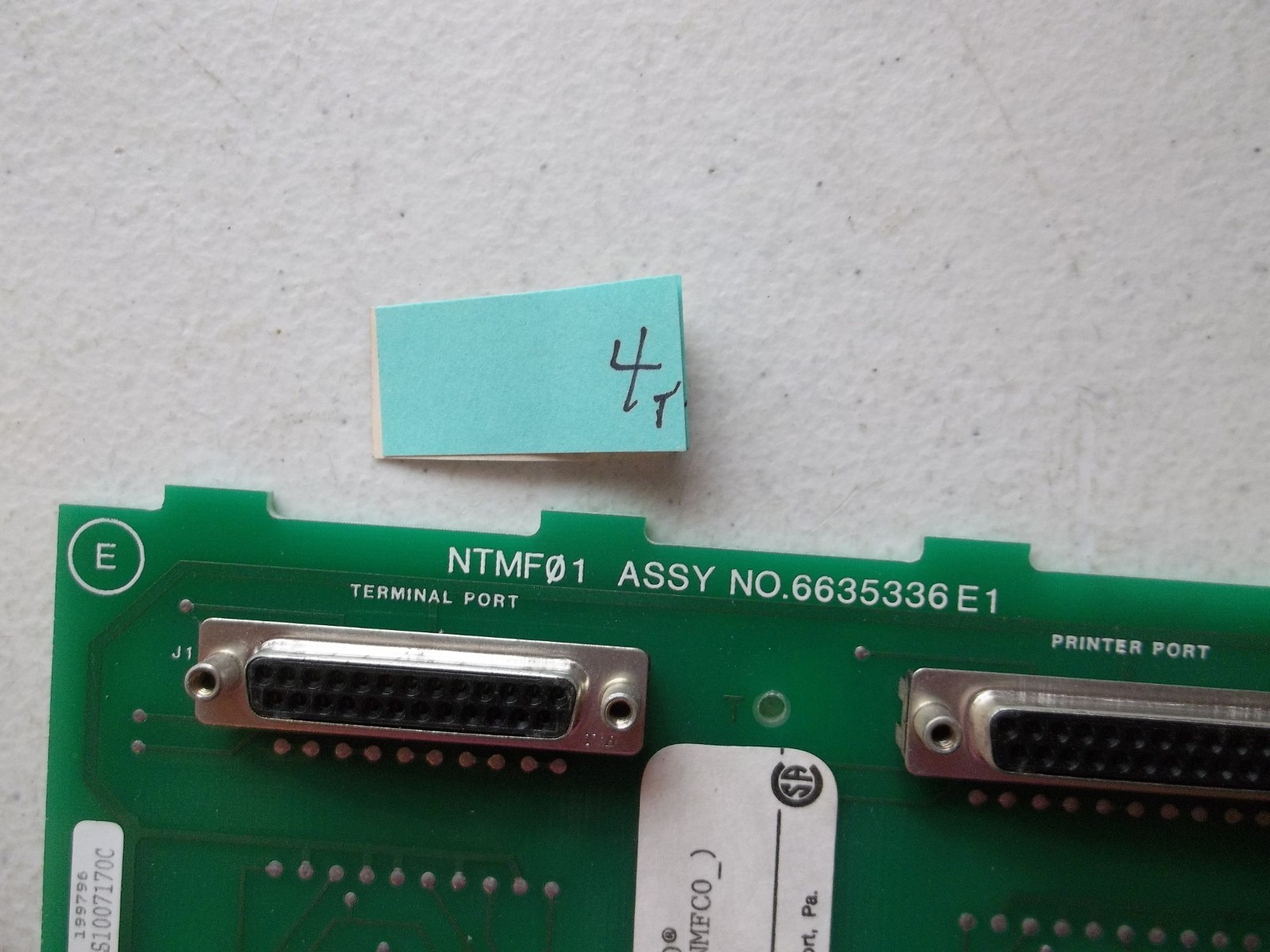 NEW NO BOX BAILEY INFI 90 TERMINATION UNIT CIRCUIT BOARD NTMF01 6635336E1  (194)