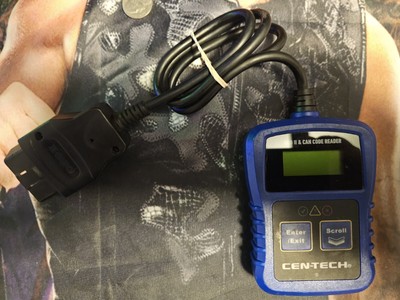 CEN-TECH OBD 2 CAN Scanner Automotive Engine Fault Code Reader 64981 ( Works 