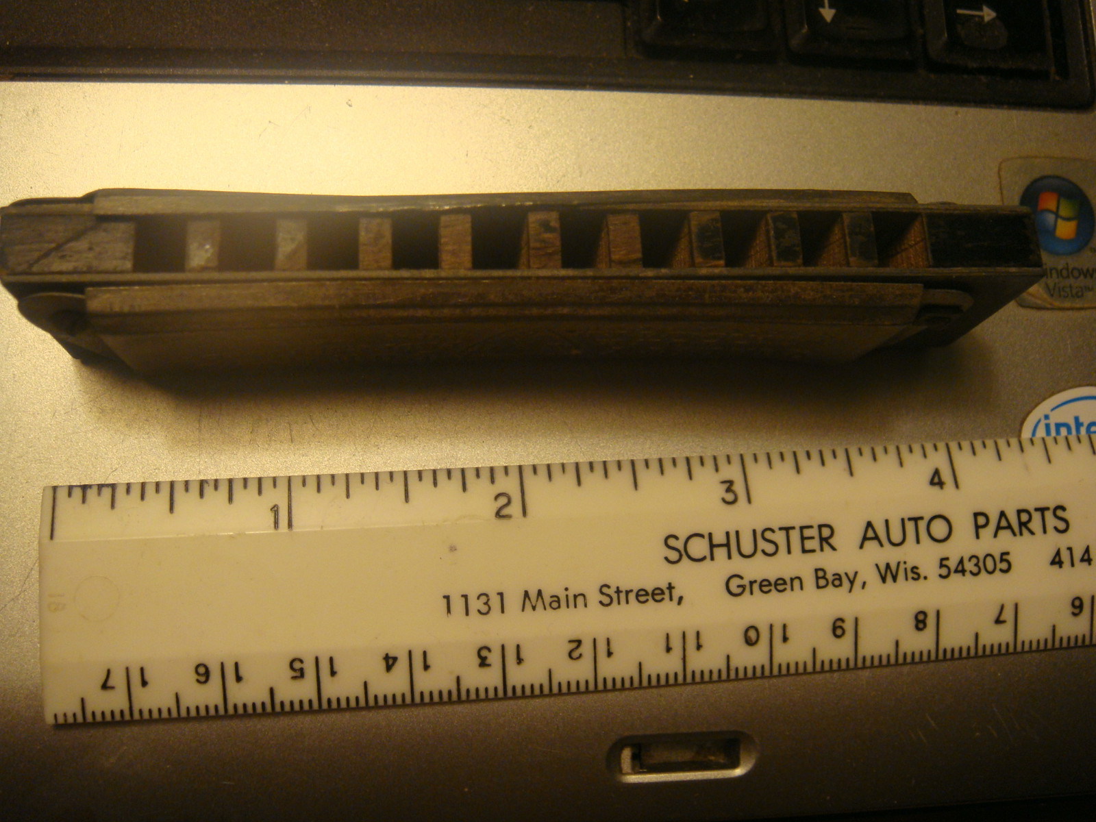 Rare Harmonica OUR SOLDIERS & SAILORS Silver Reeds Antique Vtg German Wood Plays