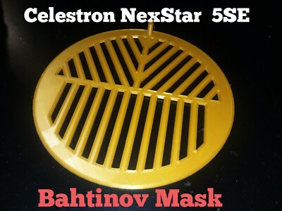 Celestron NexStar 5SE Bahtinov Focus Mask
