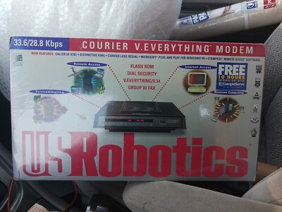 US Robotics  Courier V.Everything Modem 33.6/28.8 Kbps