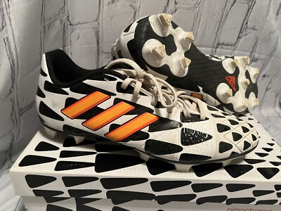 Adidas Rare Nitrocharge 3.0 FG Orange/Black/white Soccer Cleats Shoes Sz8 WC Ltd