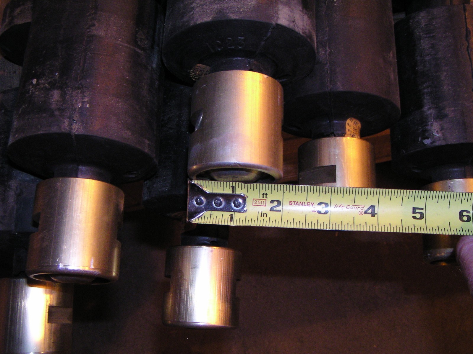 (6) LIMBEROLLER BY CROUSE-HINDS SERIES LR-307 RETURN IDLER 42 INCH BELT 520102-5