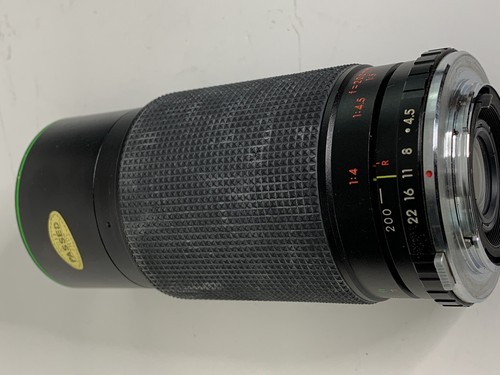Hanimex MC Auto Zoom C-Macro 80-200 f4.5 mf lens NAi 371345