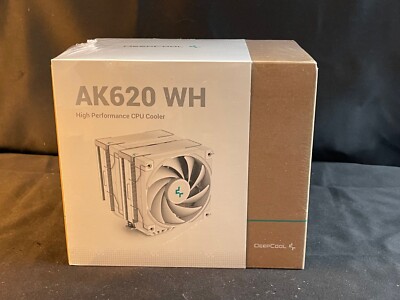 DeepCool AK620 WH High Performance Fluid Dynamic Bearing CPU Cooler With Fan
