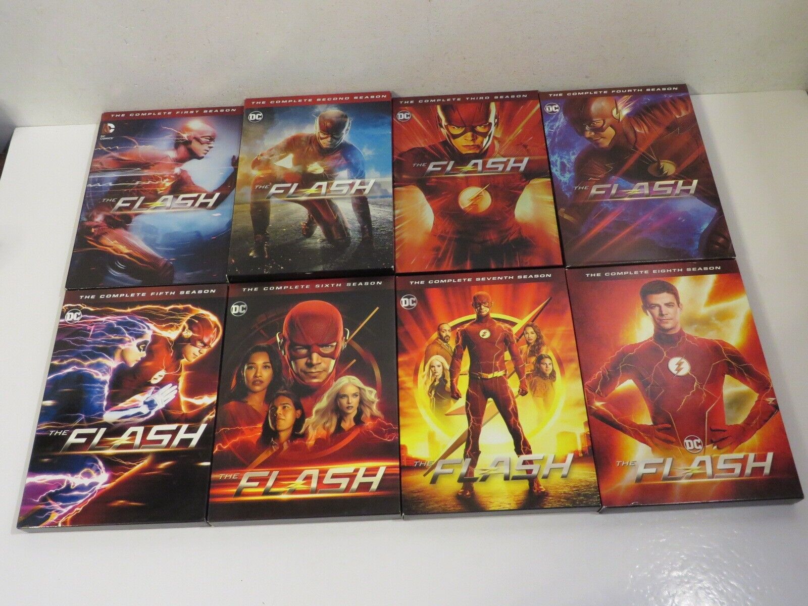 THE FLASH THE COMPLETE SERIES DVD SEASON 1 2 3 4 5 6 7 8 DC COMICS THE FLASH THE COMPLETE SERIES DVD SEASON 1 2 3 4 5 6 7 8 DC COMICS