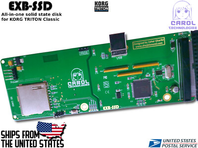 EXB-SSD All-in-one Solid State Disk for KORG TRITON Classic Keyboard & Rack