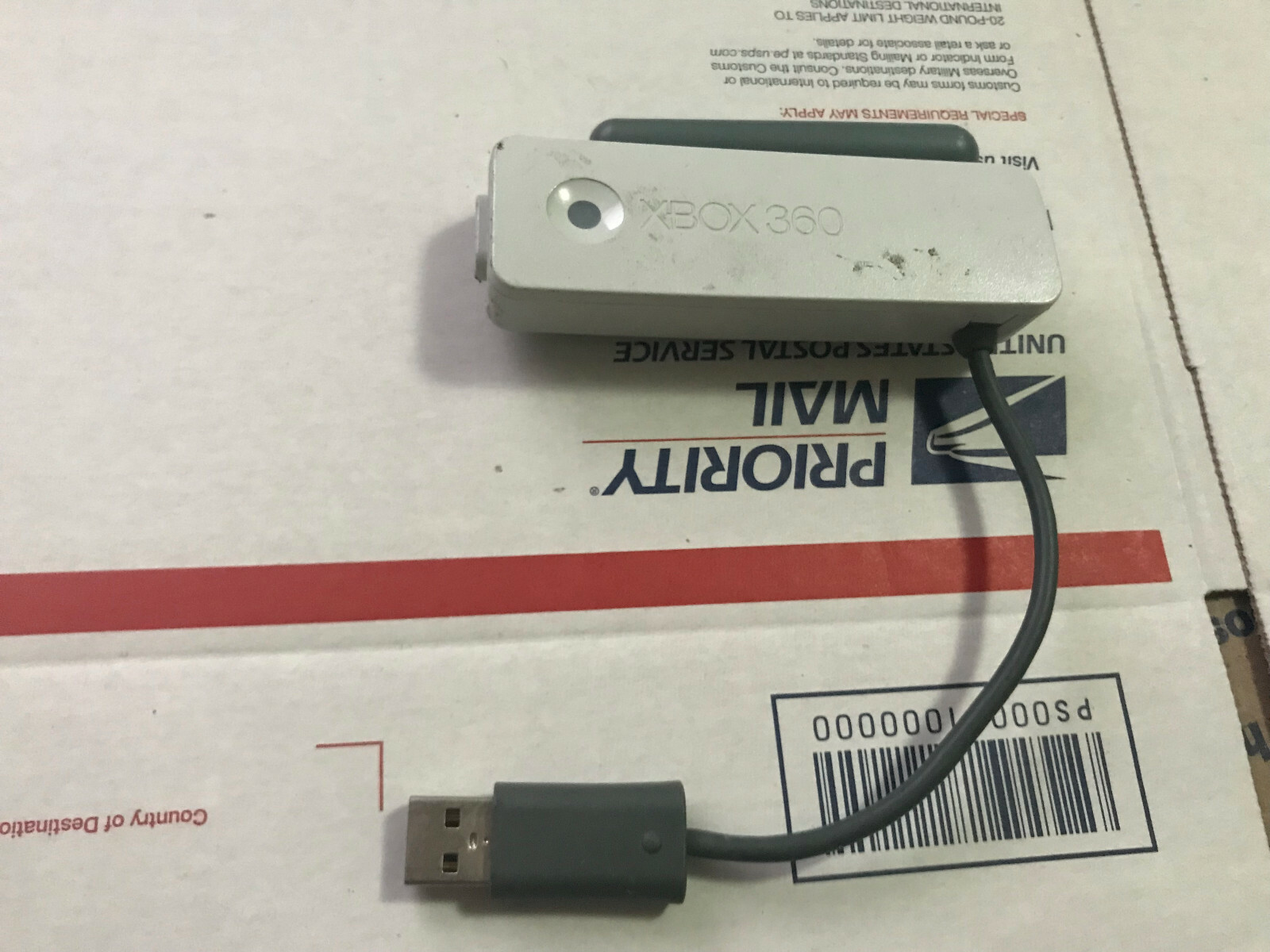 Genuine Microsoft Xbox 360 Wireless Networking Internet USB Adapter WiFi