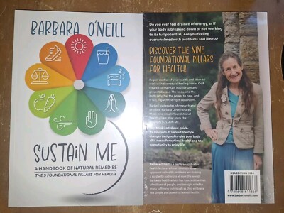 Sustain Me by Barbara O'Neill New Physical Paperback Book SEALED IN HAND US   