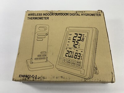 Digital Thermometer and Hygrometer with 3 Remote Sensors