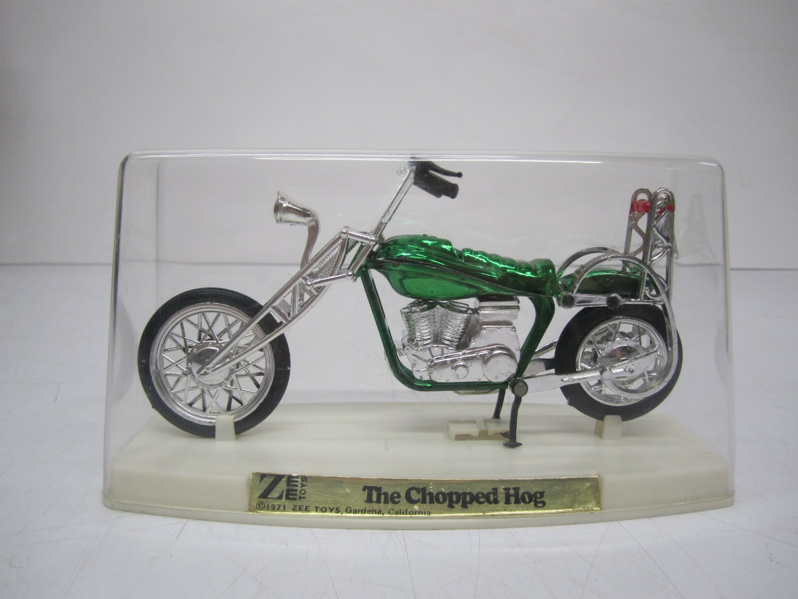 Vtg 1971 Zee Toys The Chopped Hog Chopper Motorcycle Toy Vtg 1971 Zee Toys The Chopped Hog Chopper Motorcycle Toy