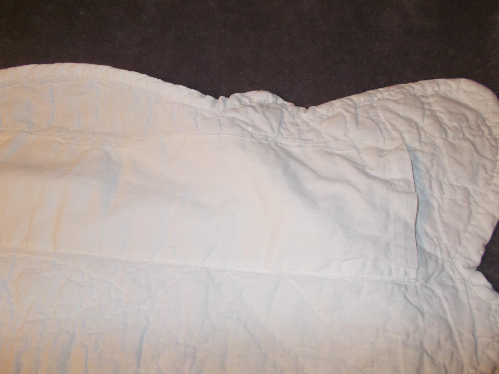 Double Wedding Ring Baby Quilt or Wall Hanging 40