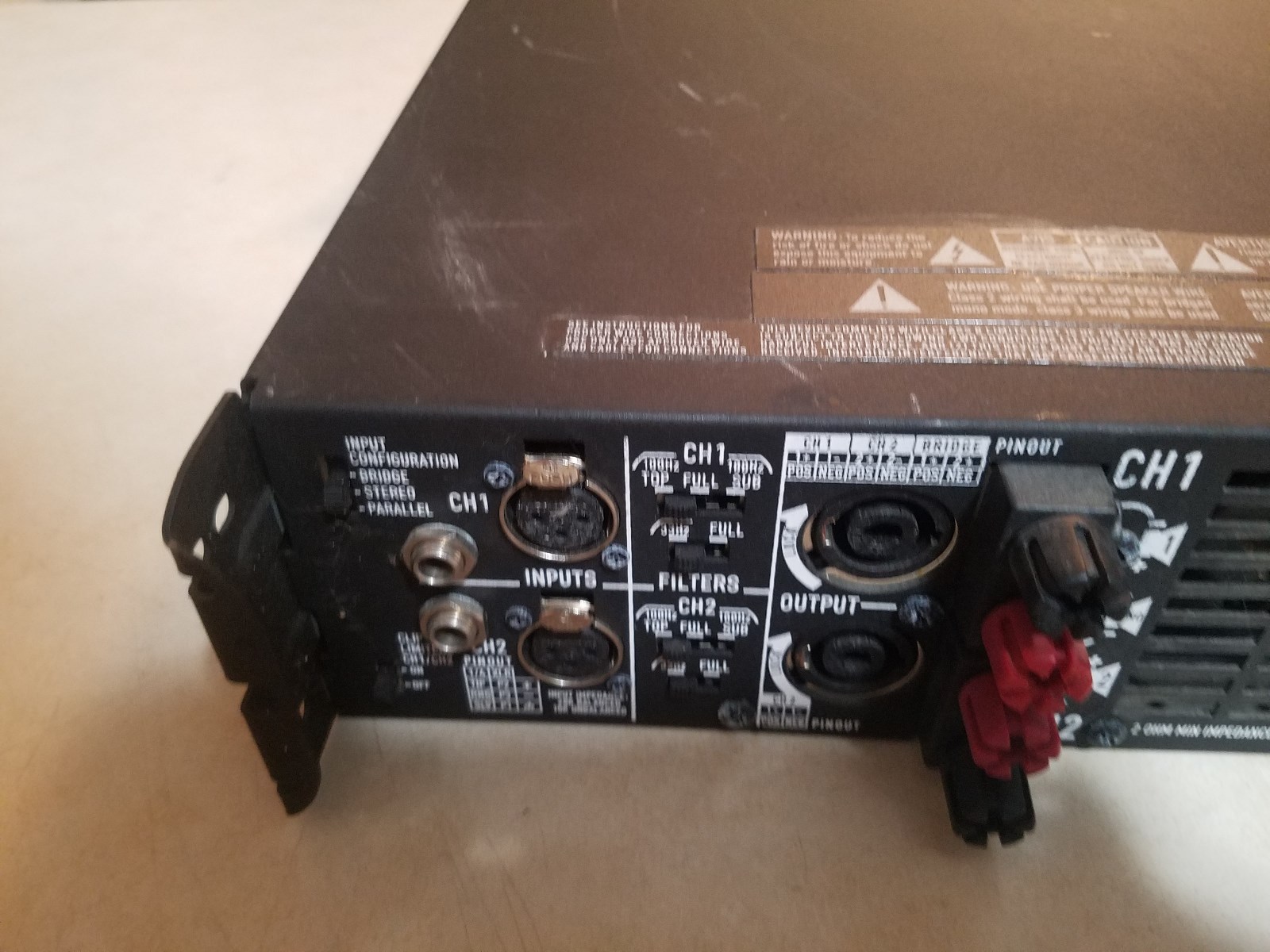 qsc plx 3602 power amplifier