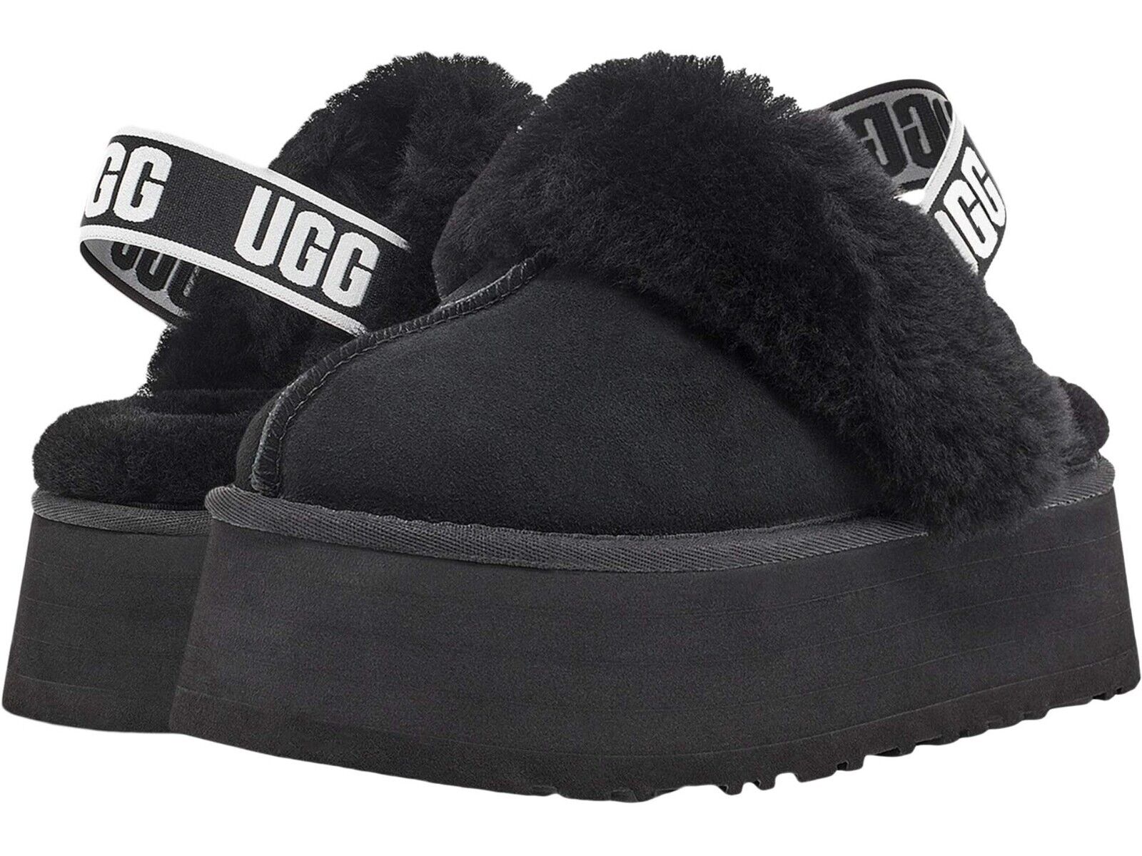 100% UGG Women's Shoes Funkette Slippers High Platform 100% UGG Women's Shoes Funkette Slippers High Platform