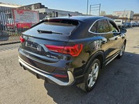 2023 23 AUDI Q3 45 TFSI e S Line 5dr S Tronic Black Damaged Salvage