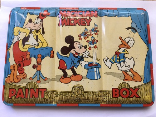 ＭＩＣＫＥＹ MK−565E C1950s-60s MAGICIAN MICKEY(MOUSE)PAGE OF LONDON MADE METAL