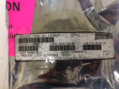 LM386MX-1 NSC TI LM386M1 IC AMP CLASS AB MONO 325MW 8SOIC SMD 20 PIEEES