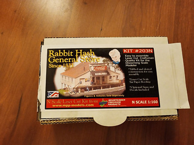 Mountaineer Precision Products N Scale Laser Cut Kit Rabbit Hash General Store S
