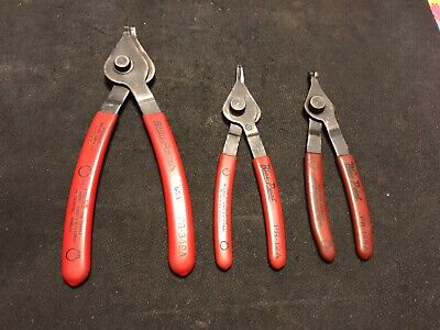 3 Pc. Blue Point by Snap On Tools Internal & External Snap 3 Pc. Blue Point by Snap On Tools Internal & External Snap