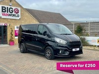 Ford Transit Custom 320 TDCI 130 L1H1 LIMITED ECOBLUE DOUBLE CAB 6 SEAT CREW VAN