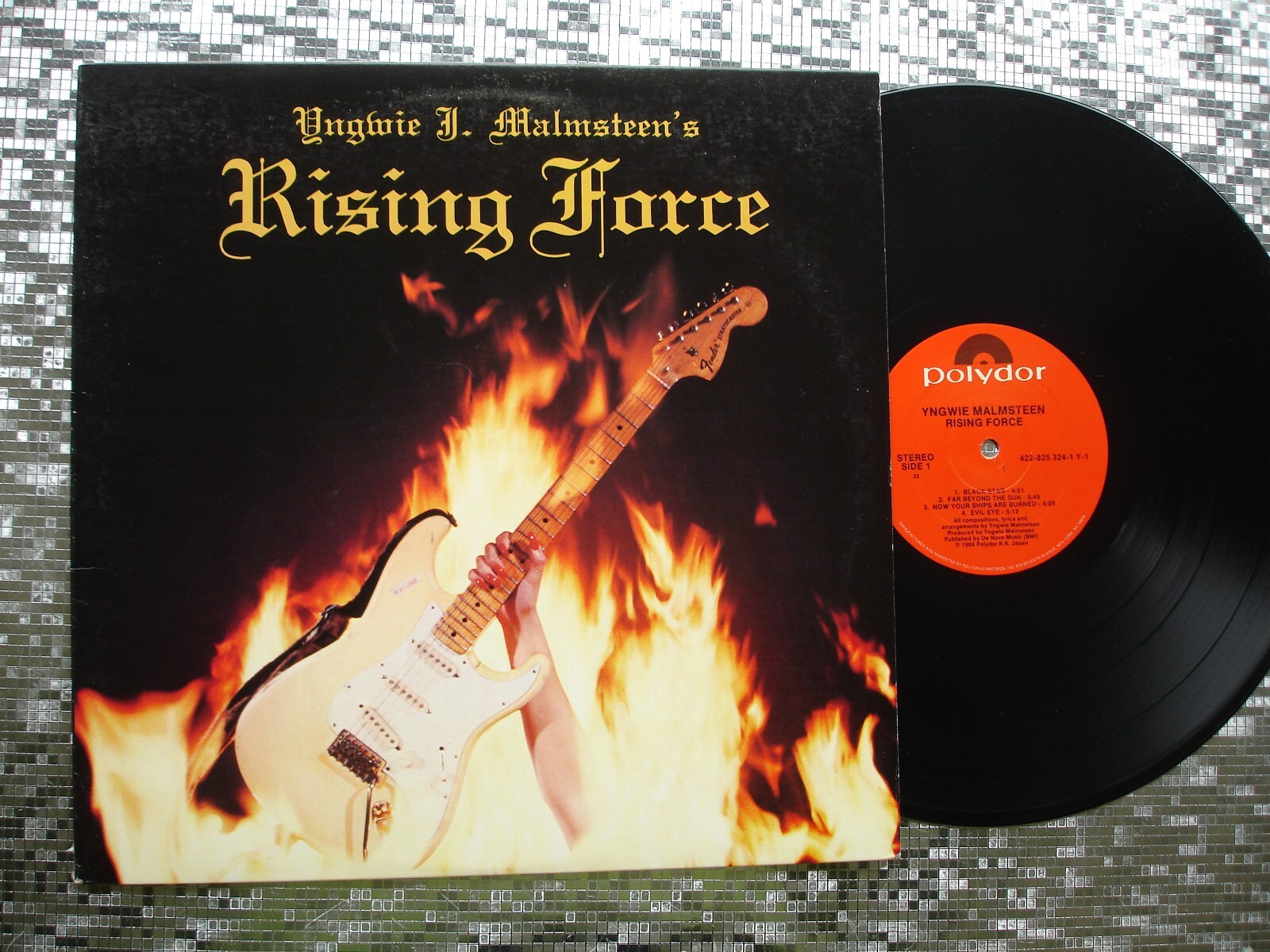 Yngwie J. Malmsteen's Rising Force ~ Vintage LP Polydor