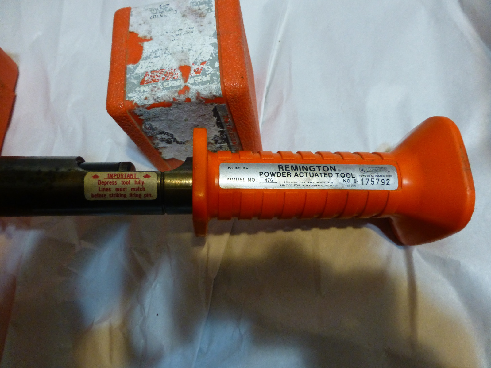 Remington Power Hammer 75707 Low Velocity Powder Actuated Fastening Tool