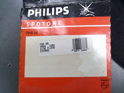 Philips 300PAR56/WFL 300W PAR56 Wide Flood Lamp **Free Shipping**