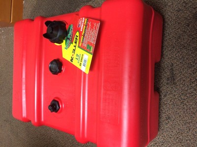 Fuel Gas Tank 12 Gallon Moeller 114 lp Boat Outboard Fuel Tank Marine Ebay