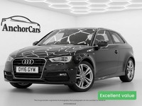 2016 Audi A3 1.4 TFSI CoD S line Hatchback 3dr Petrol Manual Eu Hatchback Petrol