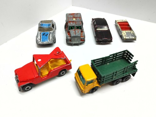 6 Vintage Lesney Matchbox Restoration Car Lot Diecast | eBay