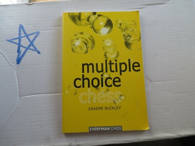 Vintage Allan Troy Chess Book-Ed#9 Multiple Choice Chess  2/3 
