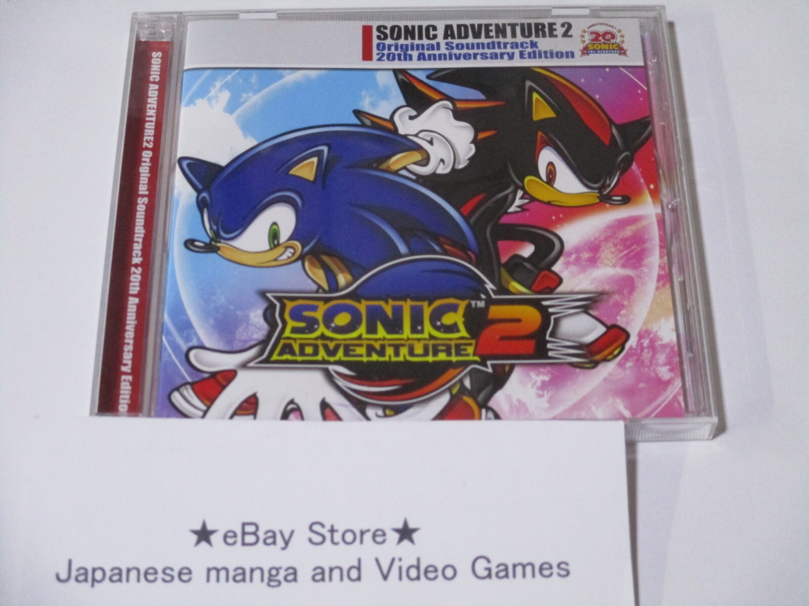 SONIC THE HEDGEHOG Music Soundtrack CD Japanese SONIC