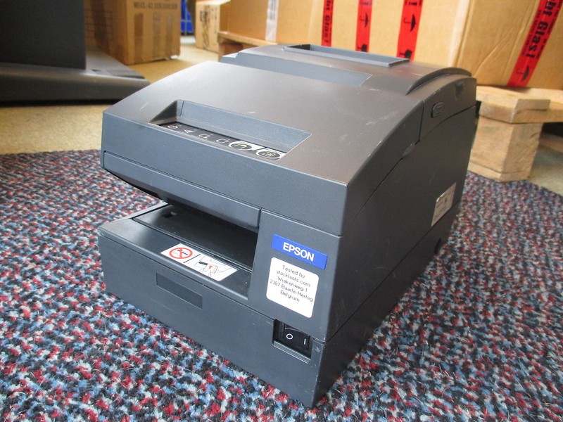 Epson Tm-H6000ii M147b Ticket Slip Pos Printer Bondrucker Parallel - Incl Psu